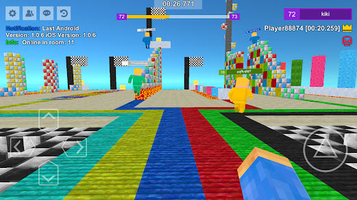 Game UI Screenshot ParkourCraft 